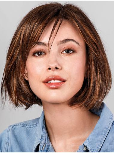 Straight 10" Bob Wig – Synthetic Hair for a Polished, Modern Style