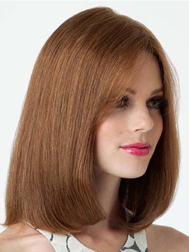 Remy Human Hair Bob Wig – Straight Shoulder-Length Style