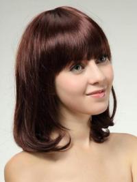 Fashion Straight Shoulder Length Bob Wig – Human Hair Style