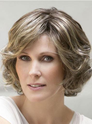Blonde Celebrity Wig – Chin Length Lace Front Human Hair