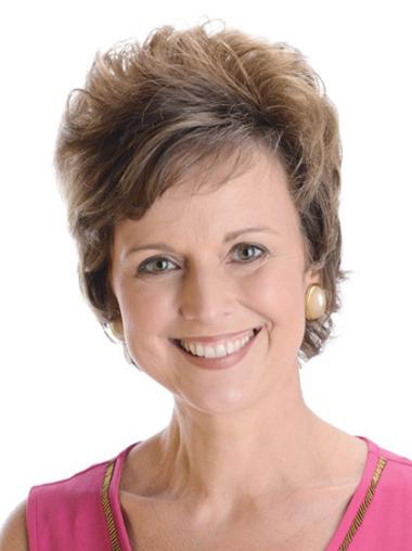 Classic Brown Human Hair Wig – Natural Look & Premium Quality