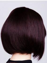 12" Straight Bob Wig – Remy Human Hair, Amazing Lace Front Design