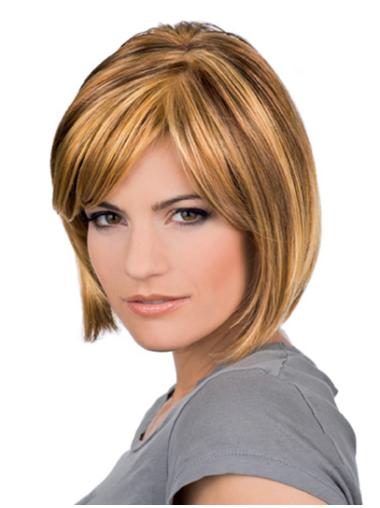 Comfortable Short Wavy Bob Wig – Real Human Hair