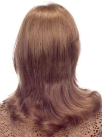 Brown Remy Human Hair Wig – Long Layered Cut for Women