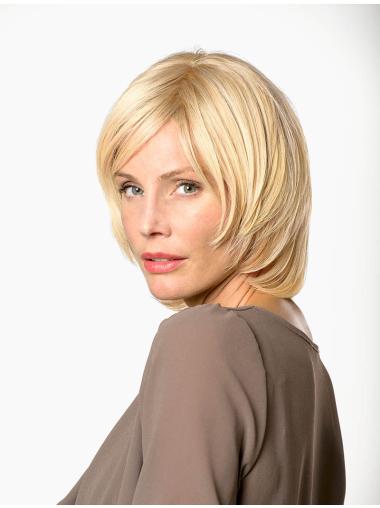 Natural Looking 11 Inch Bob Wig – Chin Length On Sale
