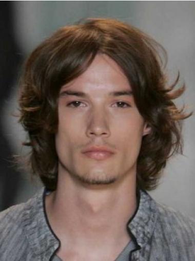 High Quality Men’s Lace Front Wig – Straight Remy Human Hair