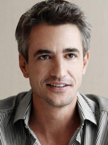 Stylish 6 Inch Short Grey Wigs for Men – Natural Look
