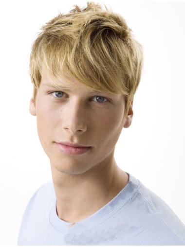 Men’s Short Wavy Hair Wigs – No-Fuss, Natural Look