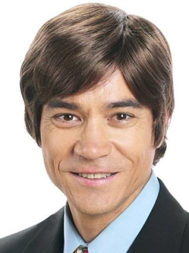 Men’s Straight Synthetic Wig – Durable and Easy to Maintain