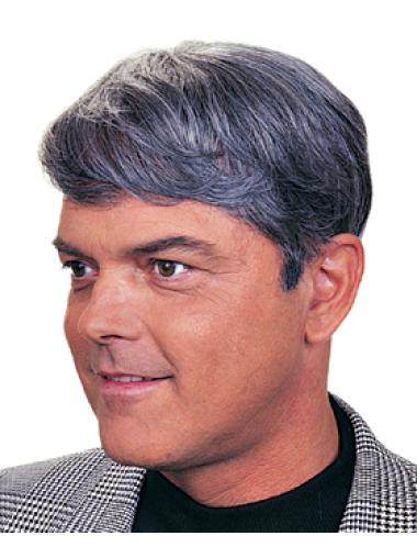 Men’s Synthetic 5 Inch Monofilament Toupee