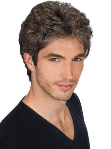 Young Men’s Real Hair Wig – 6 Inches Straight Full Lace