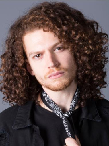 Male Professional Wigs 12" Lace Front  Human Hair For Men