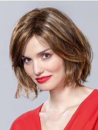 10" Straight Chin Length Bob Synthetic Wig Natural