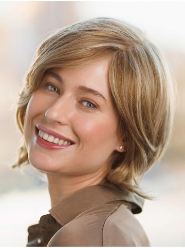 10" Wavy Bob Chin Length Synthetic Wig for Women