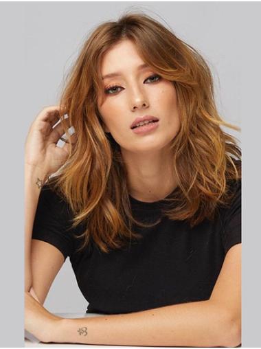 Layered Blonde Wavy Long Synthetic Hair Wigs Online Shop