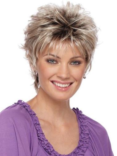Fashion Boycut Wig 3 Inch Short Synthetic Wig