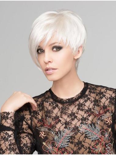 Synthetic Straight Wig 8" Grey Hair Best Price Online