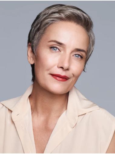 Women’s Short Wig – 6" Hand-Tied Synthetic Cropped Style