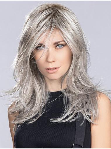 Straight Blonde Bob Wig, 10" Monofilament Synthetic Hair
