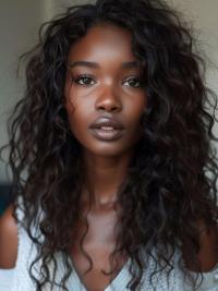 African American Lace Front Synthetic Wig – Natural Look for Black Hair