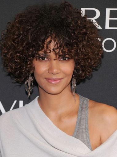 Fabulous Chin-Length Lace Front Wig – With Bangs, Remy Human Hair