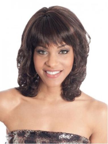 Best Synthetic Capless Wigs – Medium Length Wigs with Bangs