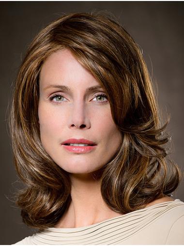 Best Lace Wig – 14" Shoulder-Length Curly Ombre/2 Tone Remy Human Hair