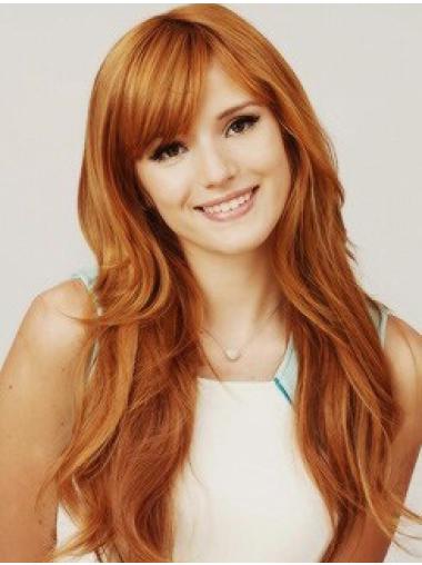 Best 22" Wavy Long Human Hair Wigs – Hand-Tied Wigs with Bangs
