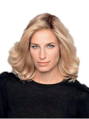 Best 10" Brown Wavy Real Hair Wigs Chin-Length Human Hair