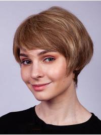 Affordable Lace Front Wigs – 6” Straight Short 100% Remy Human Hair