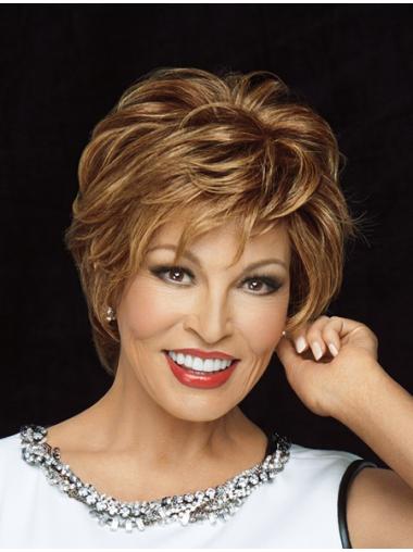 Blonde Monofilament Wigs – 8" Short Cut, Natural Look And Perfect Fit