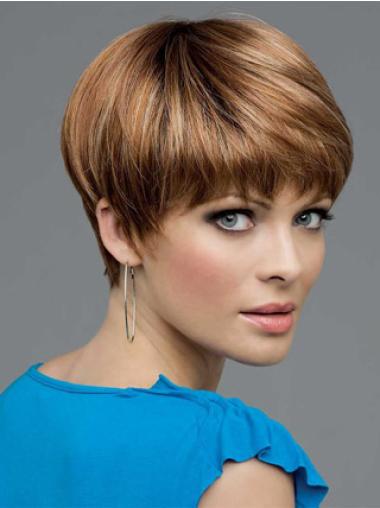 Brown Boycuts Cropped Human Hair Wigs – Best Choice