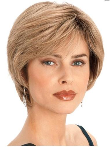 Blonde Straight Bob Wig – 100% Human Hair, Stylish and Comfortable