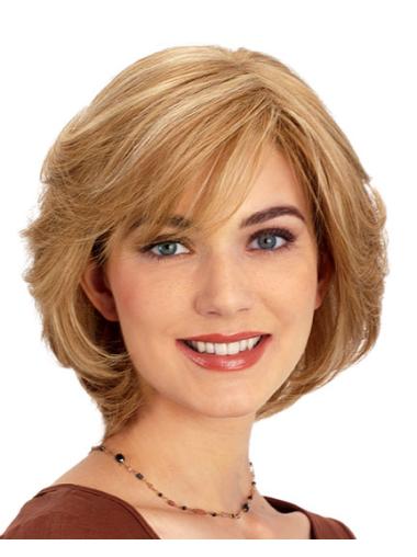Blonde Layered Lace Front Wigs – High Quality Natural Human Hair