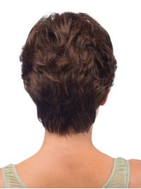Brown Wavy Wig with Bangs – Cheap and High-Quality Human Hair