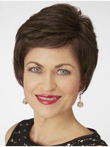 Trendy Short Straight Wigs – 100% Human Hair Popular Styles