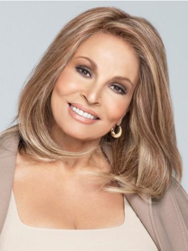 Shoulder-Length Straight Brown Bob Wig – New Real Human Hair