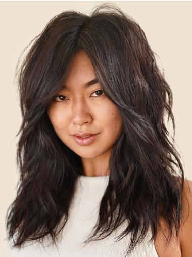 Remy Human Hair Wig – 16” Straight Blonde Lace Front, Layered for Gorgeous Volume