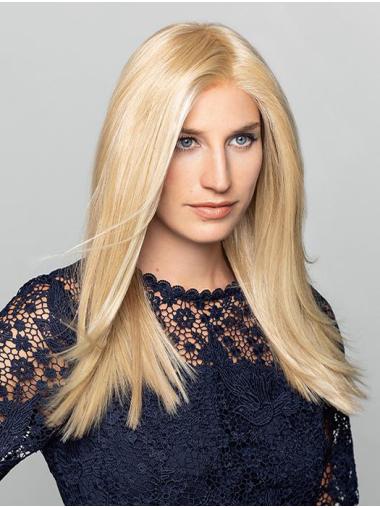 Premium 16" Remy Human Hair Wig – Straight Long Real Wig for Women