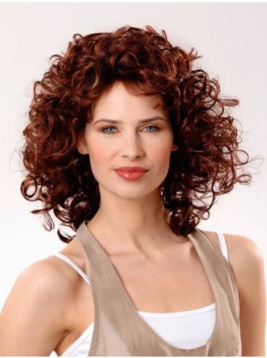 Auburn 100% Hand-Tied Remy Human Curly Hair Wigs – Stunning & Soft
