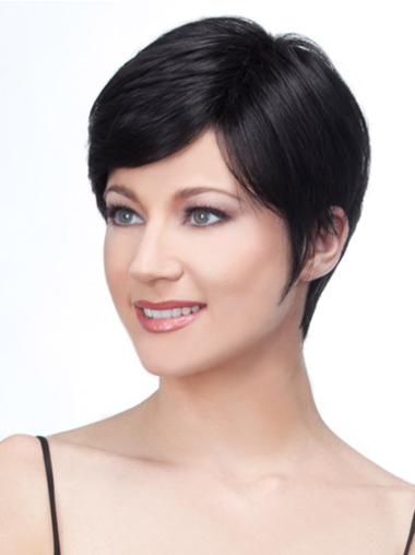 High Quality Lace Front Boycuts – Straight Remy Human Hair Wigs with Deep Discount