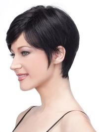 High Quality Lace Front Boycuts – Straight Remy Human Hair Wigs with Deep Discount
