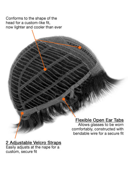 6 Inch Short Synthetic Wigs for Men – Curly Style Online